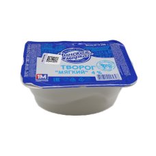Творог мягкий жир. 4% п/ст. вес 150г Минская марка