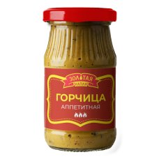 Горчица Золотая капля аппетитная твист-офф 170г ММЗ