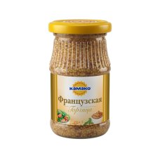 Горчица "Французская" Горчица КАМАКО ст/б вес 170