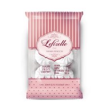 Зефир LEFIRELLE бело-розовый кор АЗС вес 230г Красный Пищевик