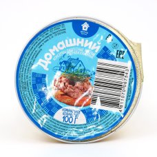 Консервы паштетные мясные стер. "Домашний"Белая Хатка 100г