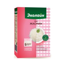 Рис "Жасмин" «Эколайн», new. 1с. фас.кор. 5х100 г, Вьетнам