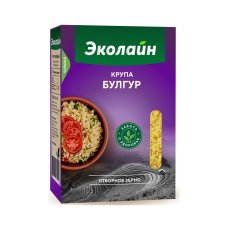 Крупа пшеничная Эколайн Булгур 800г кор