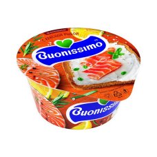 Крем с творогом и красной рыбой  ТЗ «Buonissimo», стакан 120г