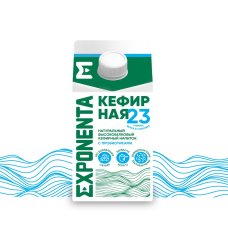 Напиток кефирный ЭКСПОНЕНТА КЕФИРНАЯ обезжир с выс содерж белка 450г