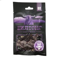 Продукт из говядины мясной с/в мякотный "Билтонг классический" охл. в/у, 27 г