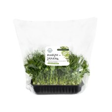 76000, Микрозелень горох свежая, 70гр