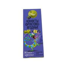 Конфеты Очень! Хоба Фруктово-ягодн ябл черн 30г