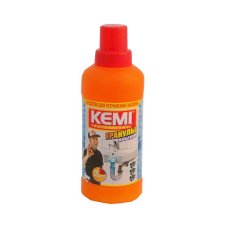 «KEMI professional - гранулы» - средство для удаления засоров, ПВХ-бут. 500г