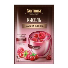 Кисель малина-клюква "Gurmina", РБ 30г