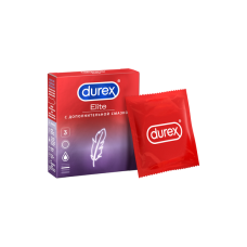 Презервативы т.м. Durex № 3 Elite Сверхтонкие с дополнительной смазкой для большей чувствительности 3 шт