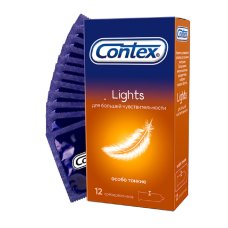 Презервативы т.м. Contex № 12 Lights особо тонкие