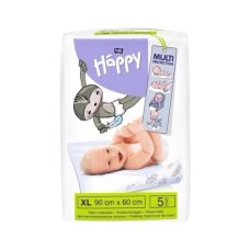 Bella Baby Happy Пеленки детские гигиенические 90*60 см 5 шт