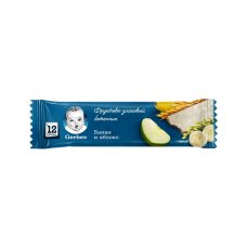 Батончик фрукт DoReMi с яблоком и бананом вес 25г ДП GERBER