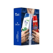 Набор подарочный Head&Shoulders Шампунь и бальз п/перхоти 2в1 Ментол 200мл+Old Spice Гель д/душа + шампунь 2в1 Captain 250мл