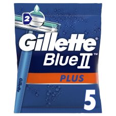 Одноразовая мужская бритва Gillette Blue2 Plus  5 шт.