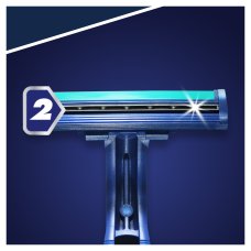 Одноразовая мужская бритва Gillette Blue2 Plus  5 шт.