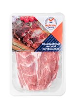 Полуфабрикат из свинины мясной крупнокусковой бескостный охлажденный Шейная часть свиная для запекания