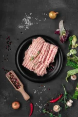 Полуфабрикат рубленый из мяса цыплят-бройлеров охлажденный фарш Нежный