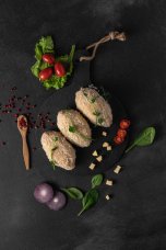 Полуфабрикат рубленый из мяса цыплят-бройлеров охлажденный Котлета Папараць-кветка