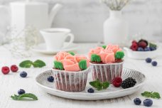 Пирожное Капкейк Роза 100г Artesso ФК