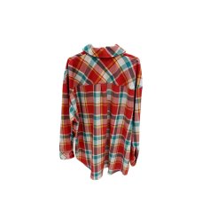 Рубашка женская Люблю, и всё тут! арт. 551 мод. 141 L-XL 80% хлопок, 20% полиэстер красный оверсайз