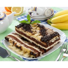 Пирожное "Шоколадно-банановое" 1кг Artesso