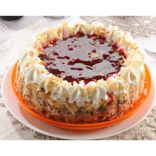 Торт "Творожный" с брусникой 1кг Artesso