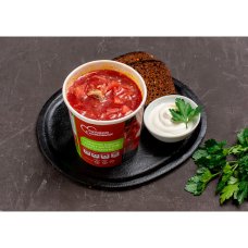 Кулинарное изделие "Борщ с капустой и картофелем" ТМ "Готовим с любовью"