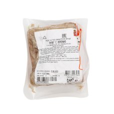 Продукт из мяса свинины мясной вареный РУЛЕТ С ПЕЧЕНЬЮ, вакуум