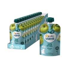 Пюре яблочное вес 90г ДП ФРУТОНЯНЯ