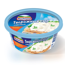 Сыр мягкий творожный СЛИВОЧНЫЙ жир. 60% вес 220г HOCHLAND