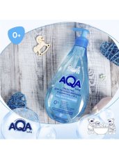 AQA baby Средство для купания малыша и шампунь 2 в 1, 250 мл