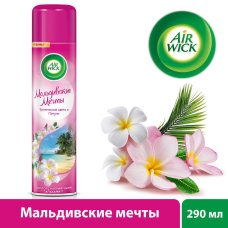Освежитель воздуха Air Wick  Мальдивские мечты (Тропические цветы и Пачули), 290мл