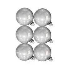 Новогоднее подвесное украшение из полистирола, набор из 6 штук / 6x6x6см арт.92707