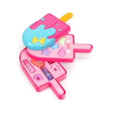 Косметика д/девочек Милая Леди тени помада лак д/ногтей заколка 2*36шт