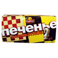 Печенье Шахматное вес 100 г Спартак