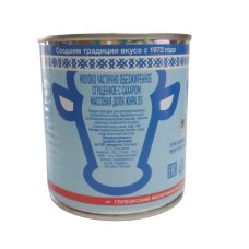 Молоко частично обезжиренное сгущенное с сахаром м.д.ж. 5%, ж/б  385 г 