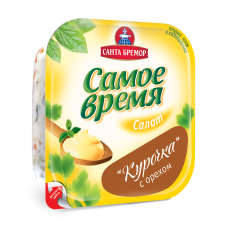 Салат "Курочка" с орехом Санта Бремор вес 150г,