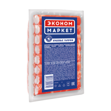 Палочки крабовые "Эконом" зам вес 240 г