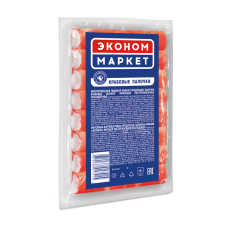 Палочки крабовые Бремор Эконом имитация охл. Санта Бремор вес 100г