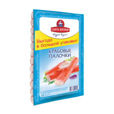 Палочки крабовые «Бремор» классические охл. 400гр  Санта Бремор