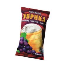 Мороженое ЭВРИКА пломбир с ароматом ванили с изюмом вес 80г Хладокомбинат №2