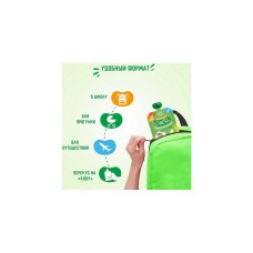 Пюре из яблок, груш и персиков для детского питания "Фруктовый салатик" т.з. "Маленькое счастье" 90 г (Гуалапак)