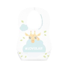 Нагрудники однораз Lovular Giraffe Classic 12шт/уп