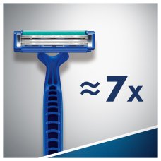 Одноразовая мужская бритва Gillette Blue Simple3  4 шт.