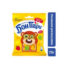 Жевательный мармелад БОН ПАРИ Забавный межвежонок вес 75г Nestle