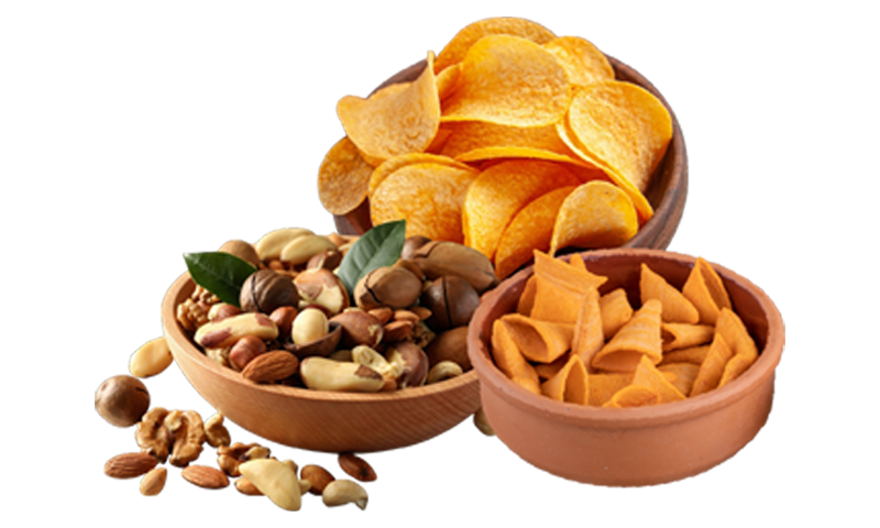 Орехи, снэки и чипсы
