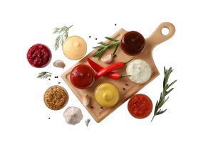 Масло, соусы и специи