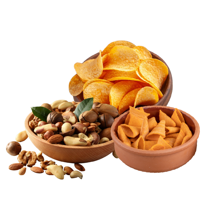 Орехи, снэки и чипсы